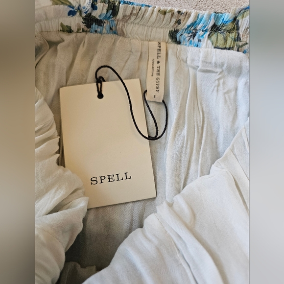 Spell and the Gypsy Collective Rose Garden Strappy Soirée Gown Midi dress (NWT) - Picture 11 of 11